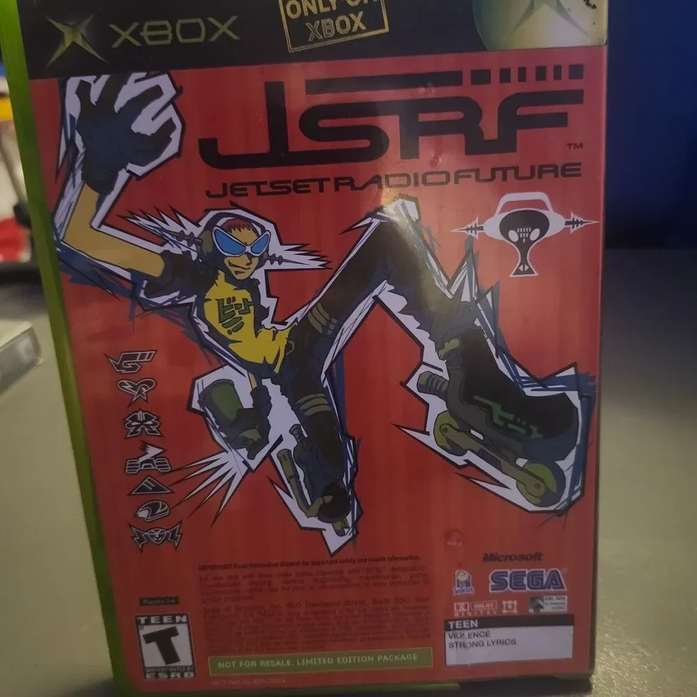Sega GT 2002/JSRF: Jet Set Radio Future (Microsoft Xbox, 2002)